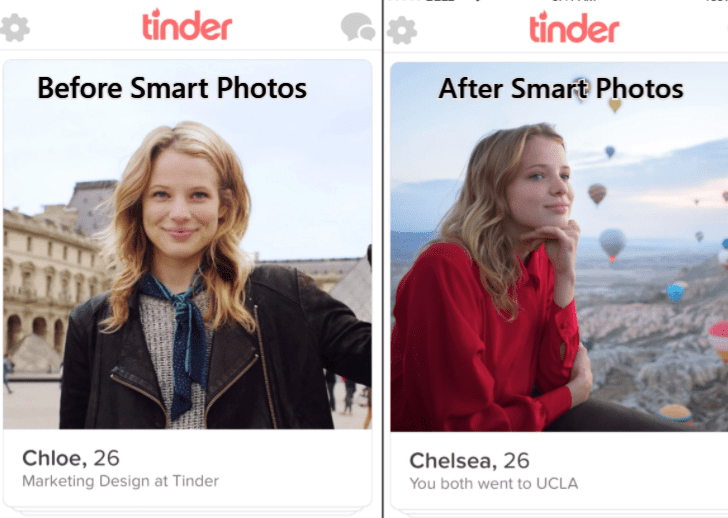 Tinder Before and After Smart Photos