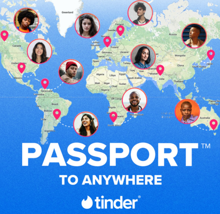 Tinder's Passport Feature